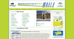 Desktop Screenshot of andaluciaeuropa.com