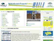 Tablet Screenshot of andaluciaeuropa.com